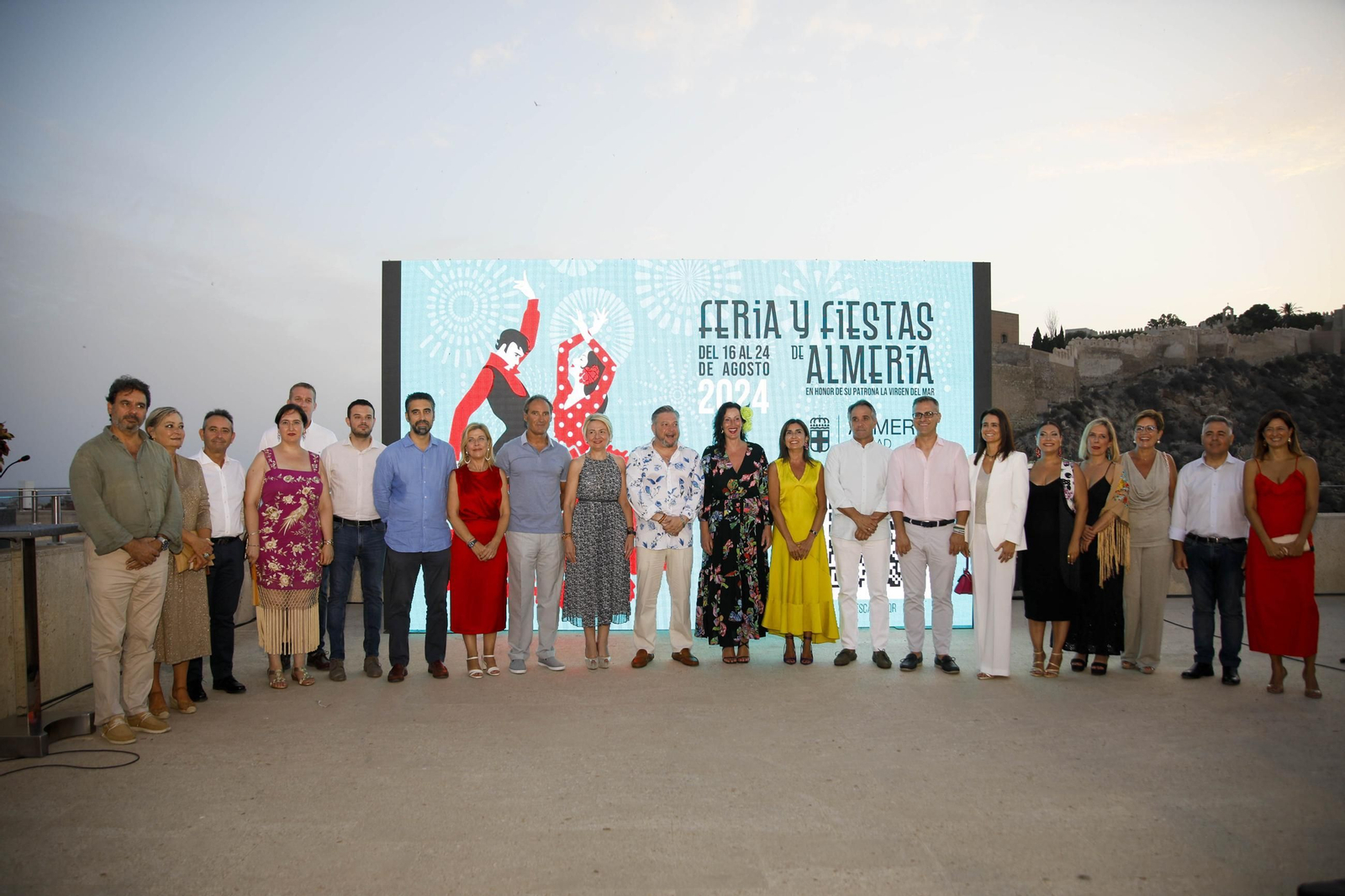 Presentación de la Feria de Almería 2024 en honor de la Virgen del Mar, en imágenes