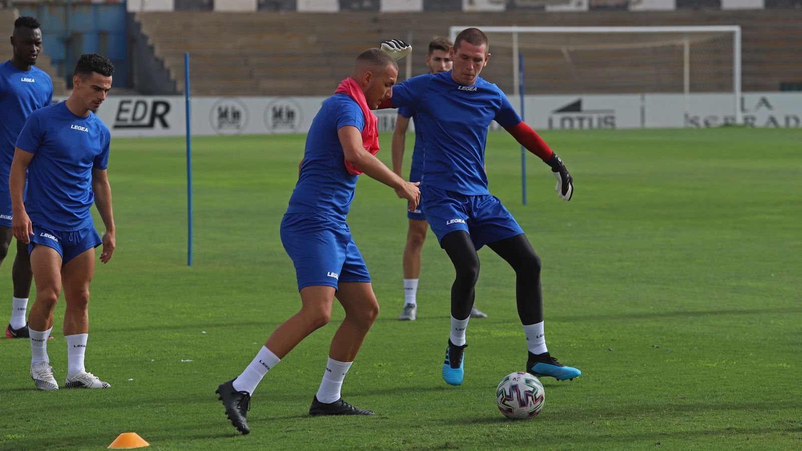 Fotos del inicio de la pretemporada de la Balona