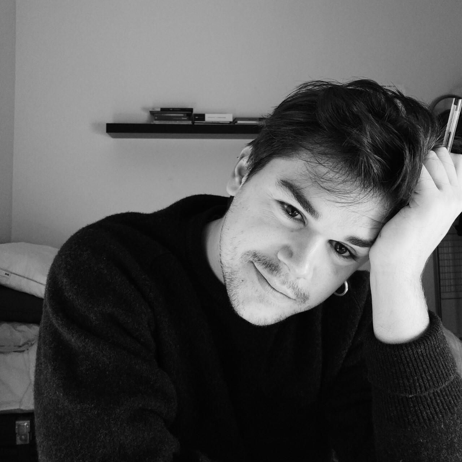 El editor Alejandro Marín.