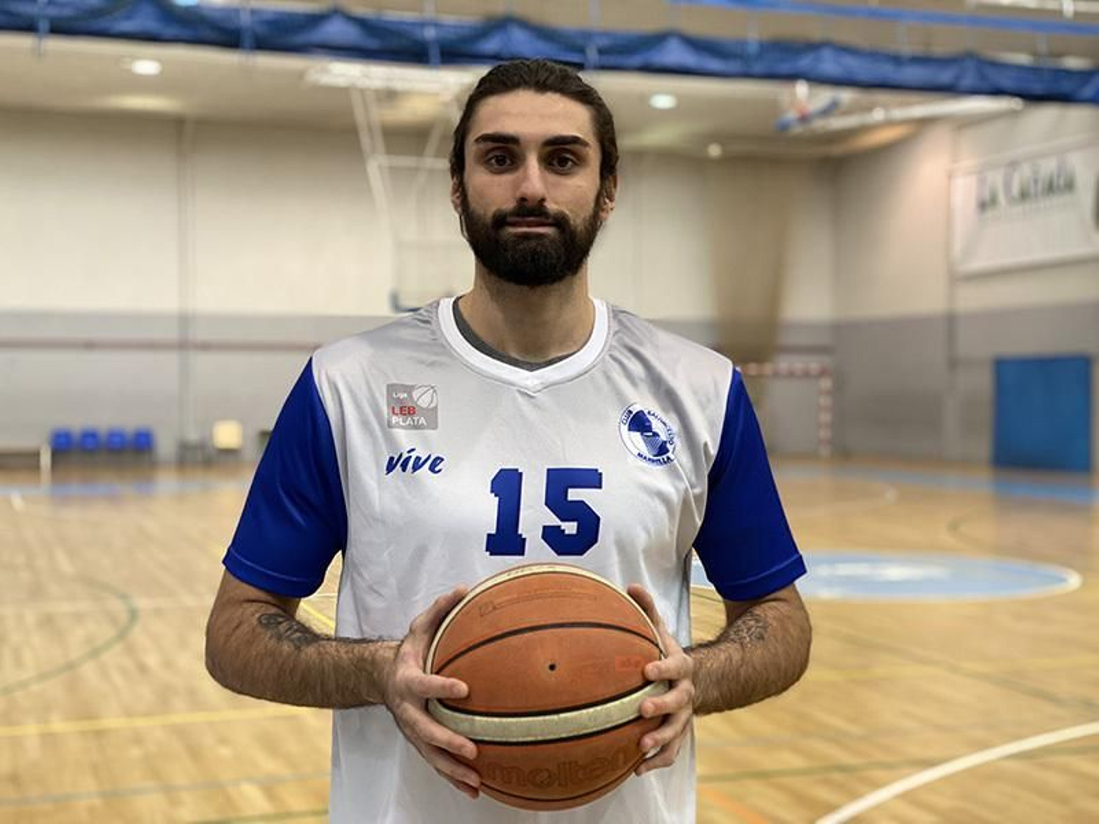 José Alberto Jiménez, con el CB Marbella.