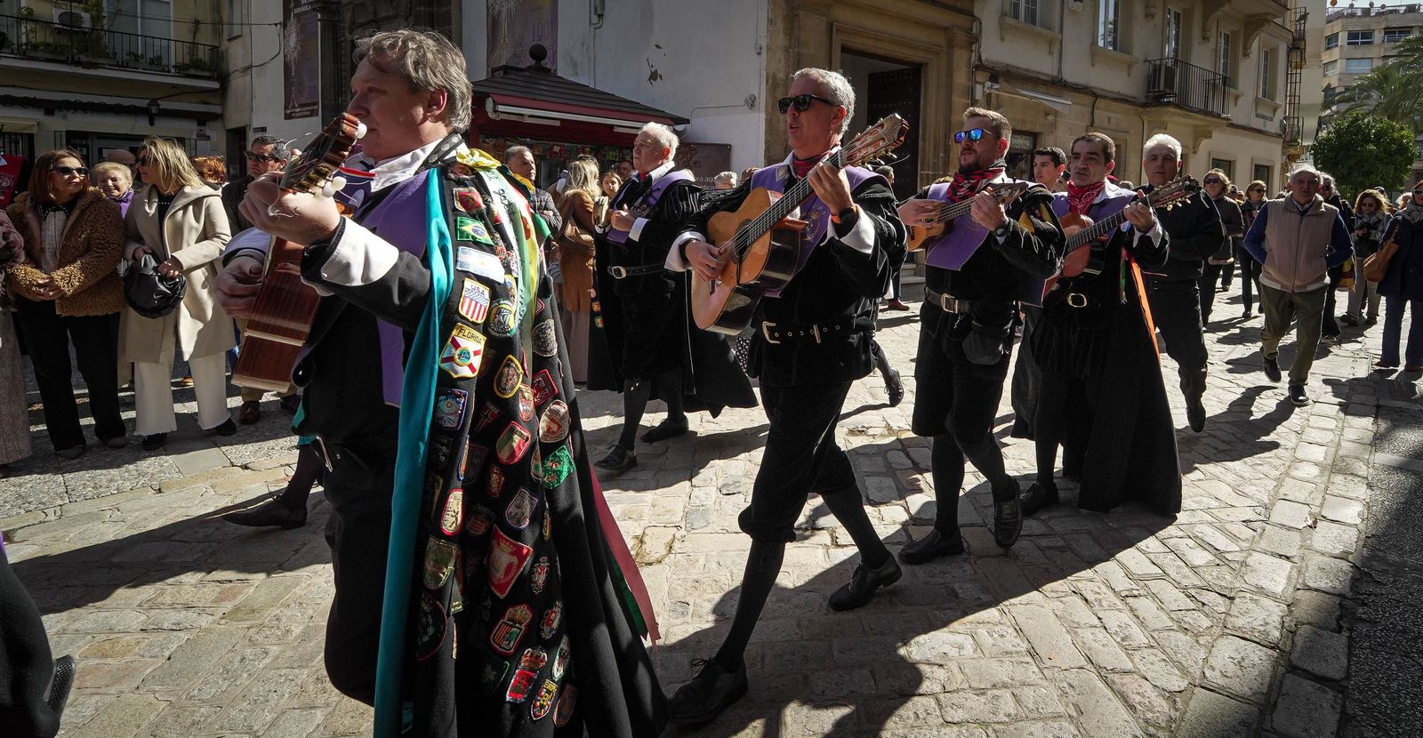 Las Tunas animan el centro de Jerez, en imágenes