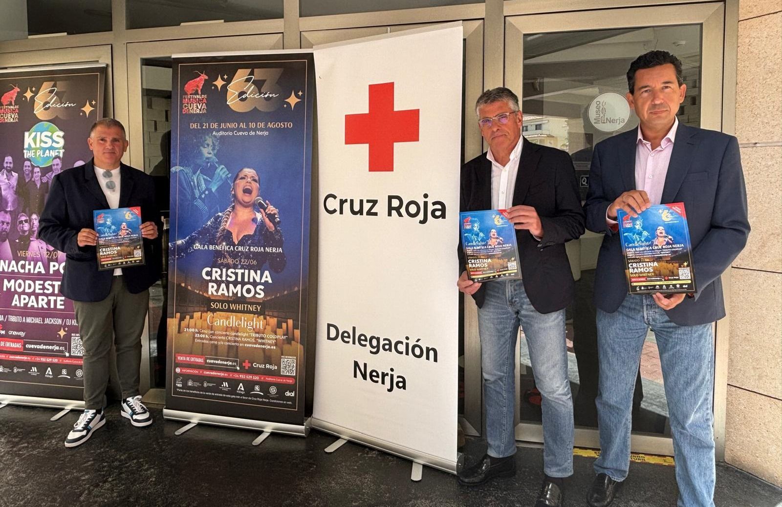 Presentación de Candlelight: Gala benéfica Cruz Roja Nerja