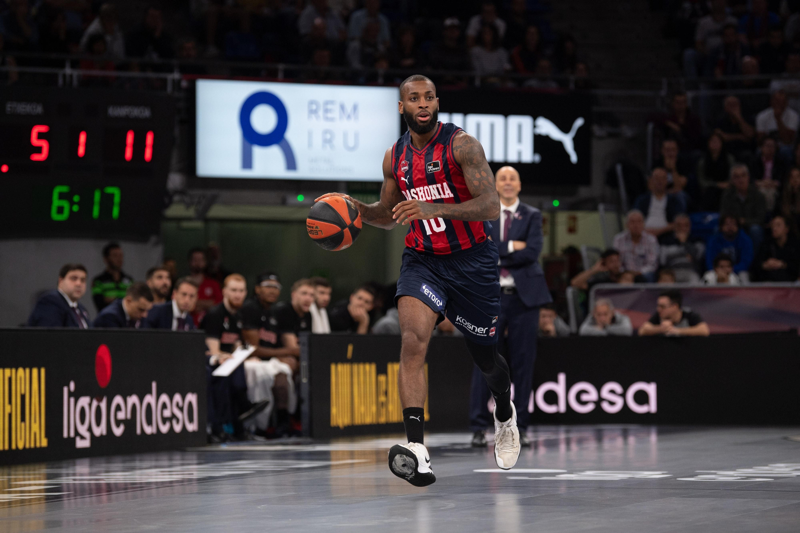 El Baskonia-Unicaja, en fotos
