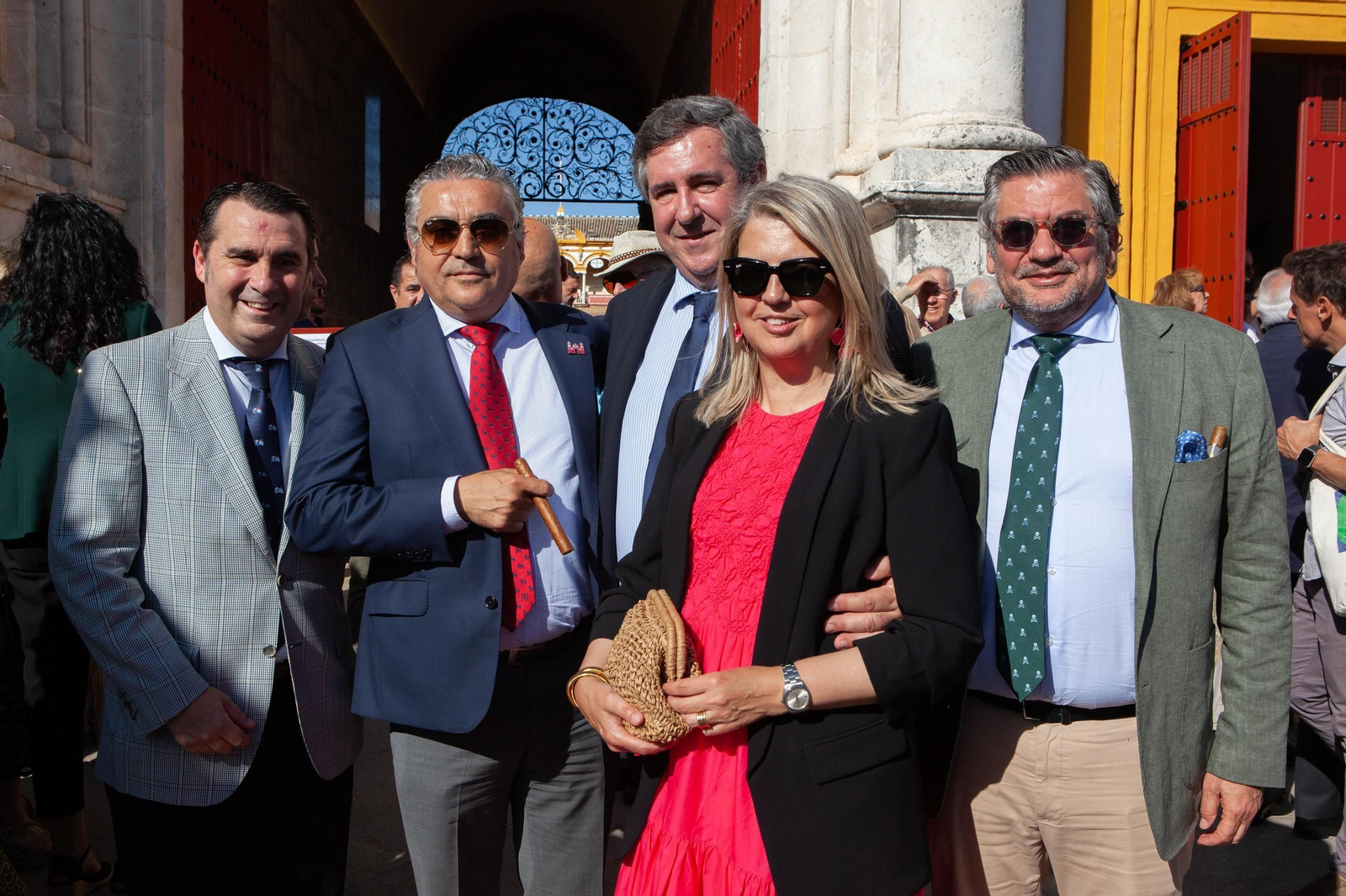 Ángel Mancha, Juan Luis Perera,Gregorio Moreno, Montse Guillén y Manuel Piñero