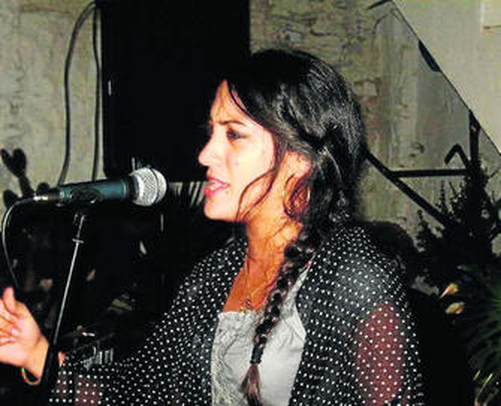 Paula Seda, en una de sus actuaciones.