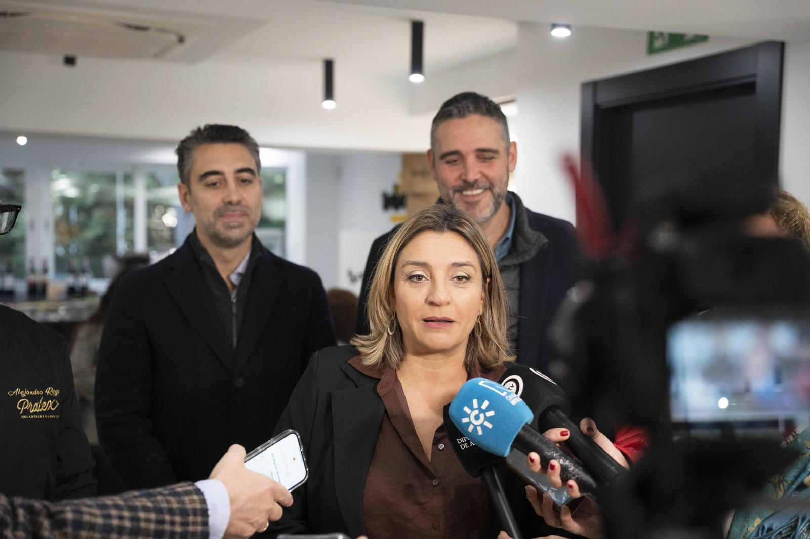 Las imágenes del delicioso sorbete gourmet de Gamba Roja de Alejandro Reyes