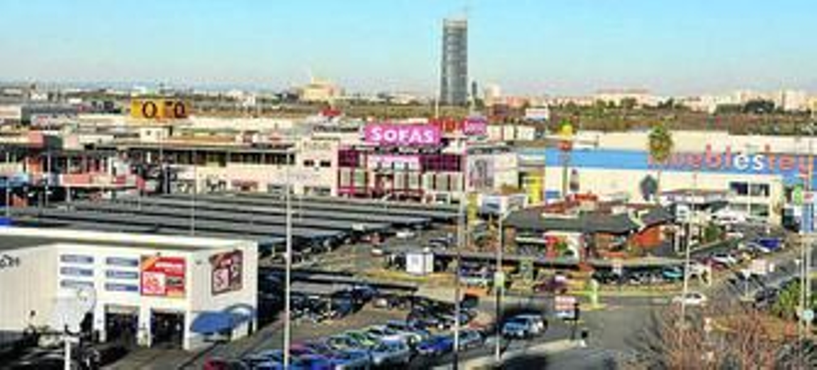 Una vista de El Manchón, parque con 275 empresas.