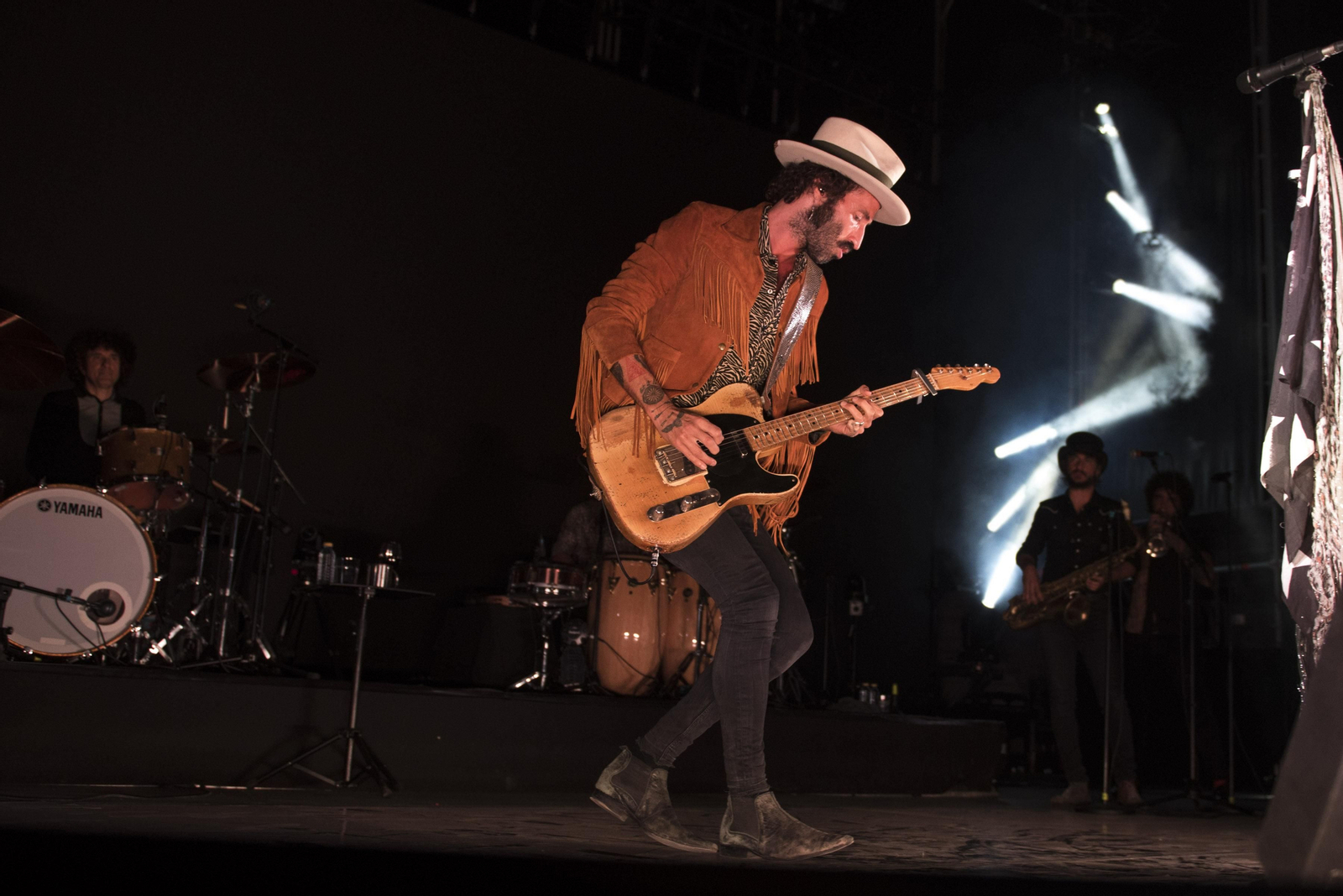 Leiva en un concierto reciente de su gira 'Nuclear'.