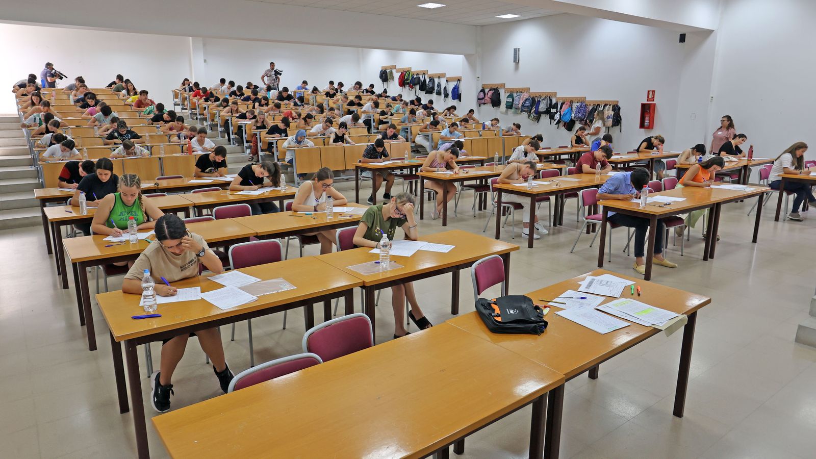 Imágenes de la selectividad en el campus de Jerez