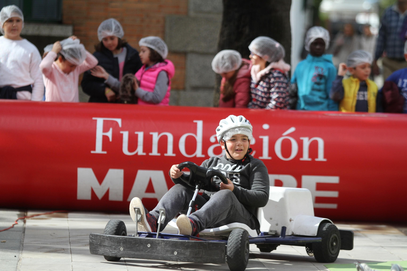 Presentación de la caravana de educación vial de Mapfre