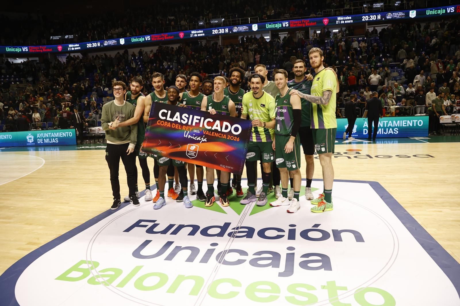 El Unicaja-Covirán Granada, en fotos