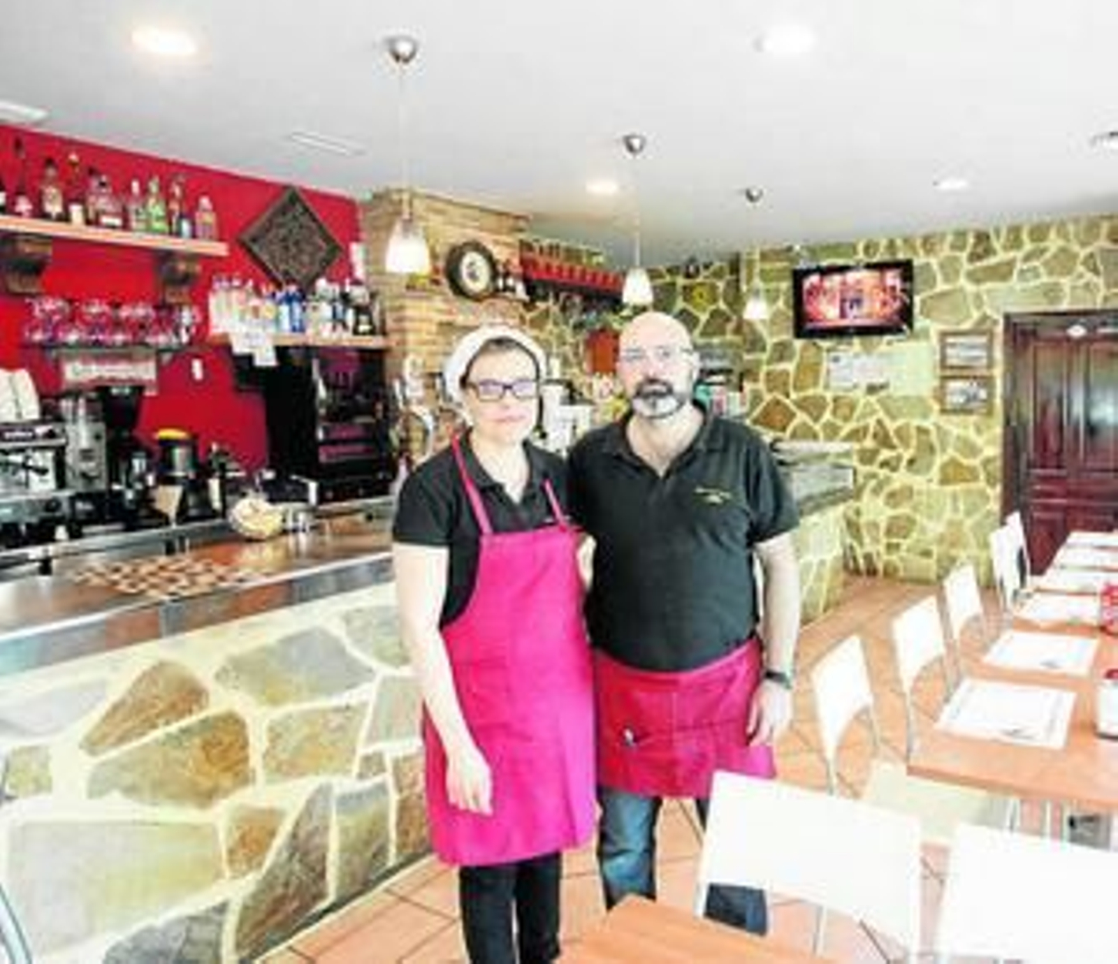 Sole y Cristóbal, en La Chaira.