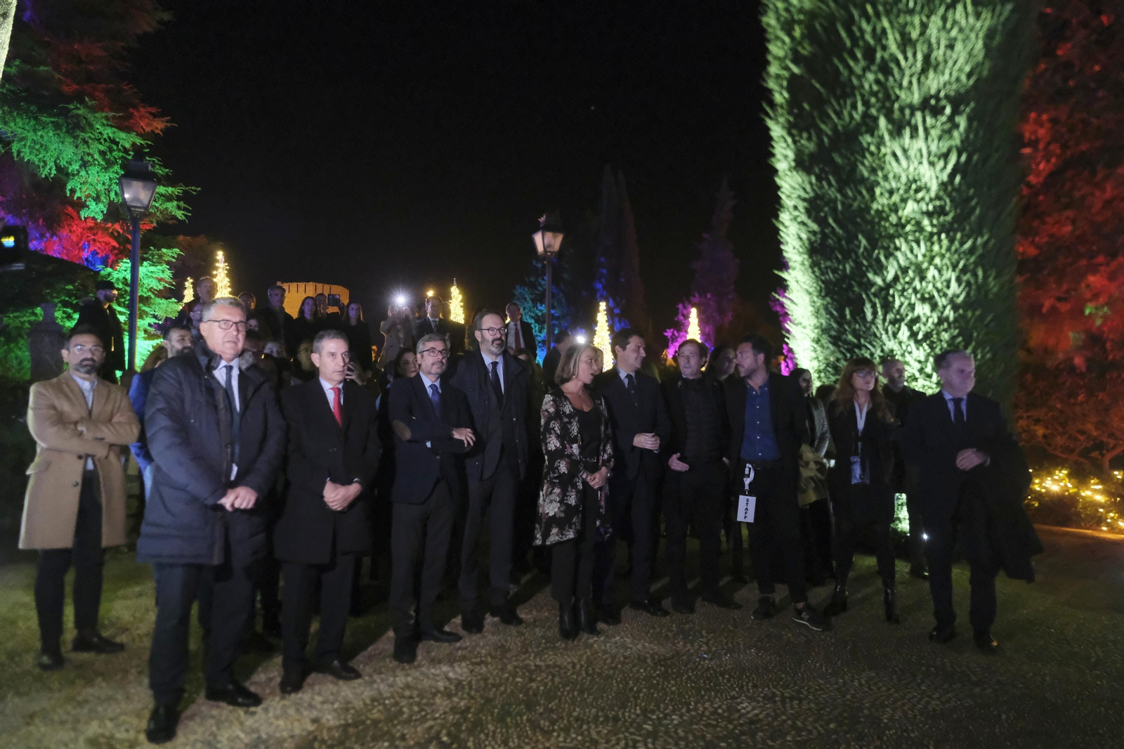 El espectáculo nocturno de luz y sonido del Alcázar, en imágenes.
