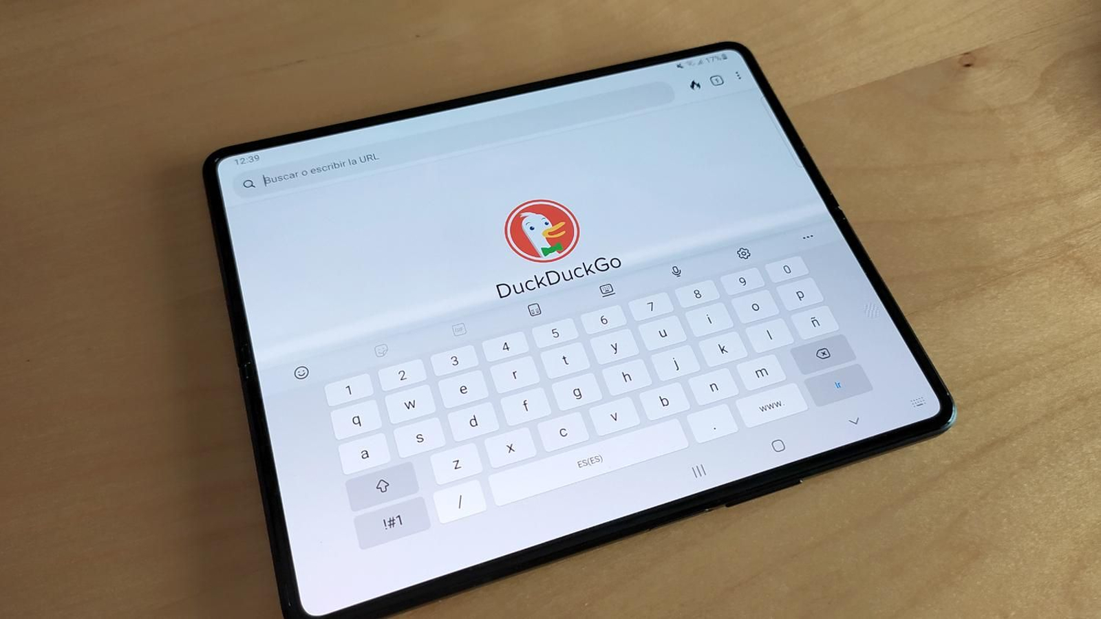 Pantalla principal del Samsung Galaxy Z Fold3
