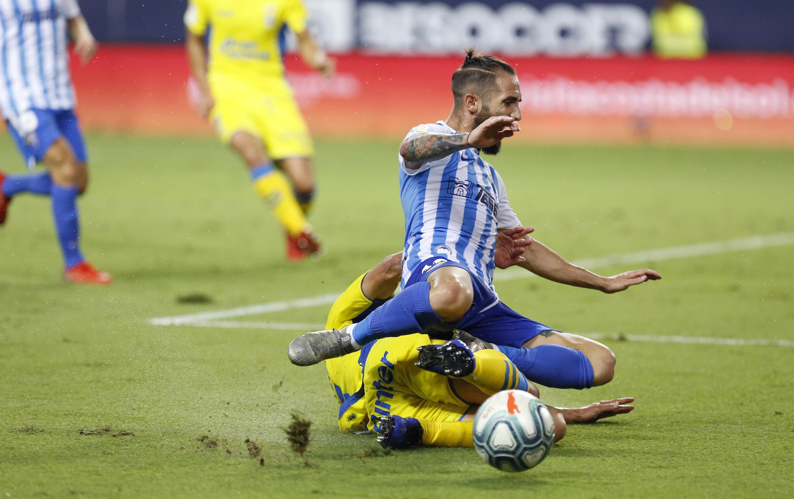 El Málaga CF-Las Palmas, en fotos