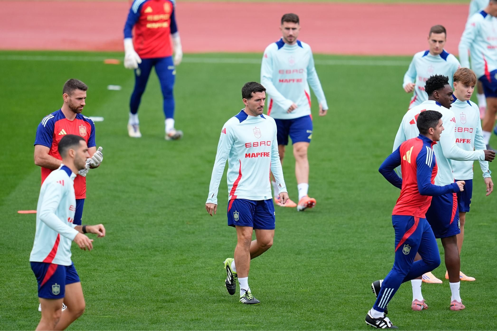 Las fotos del España-Bulgaria en Valladolid