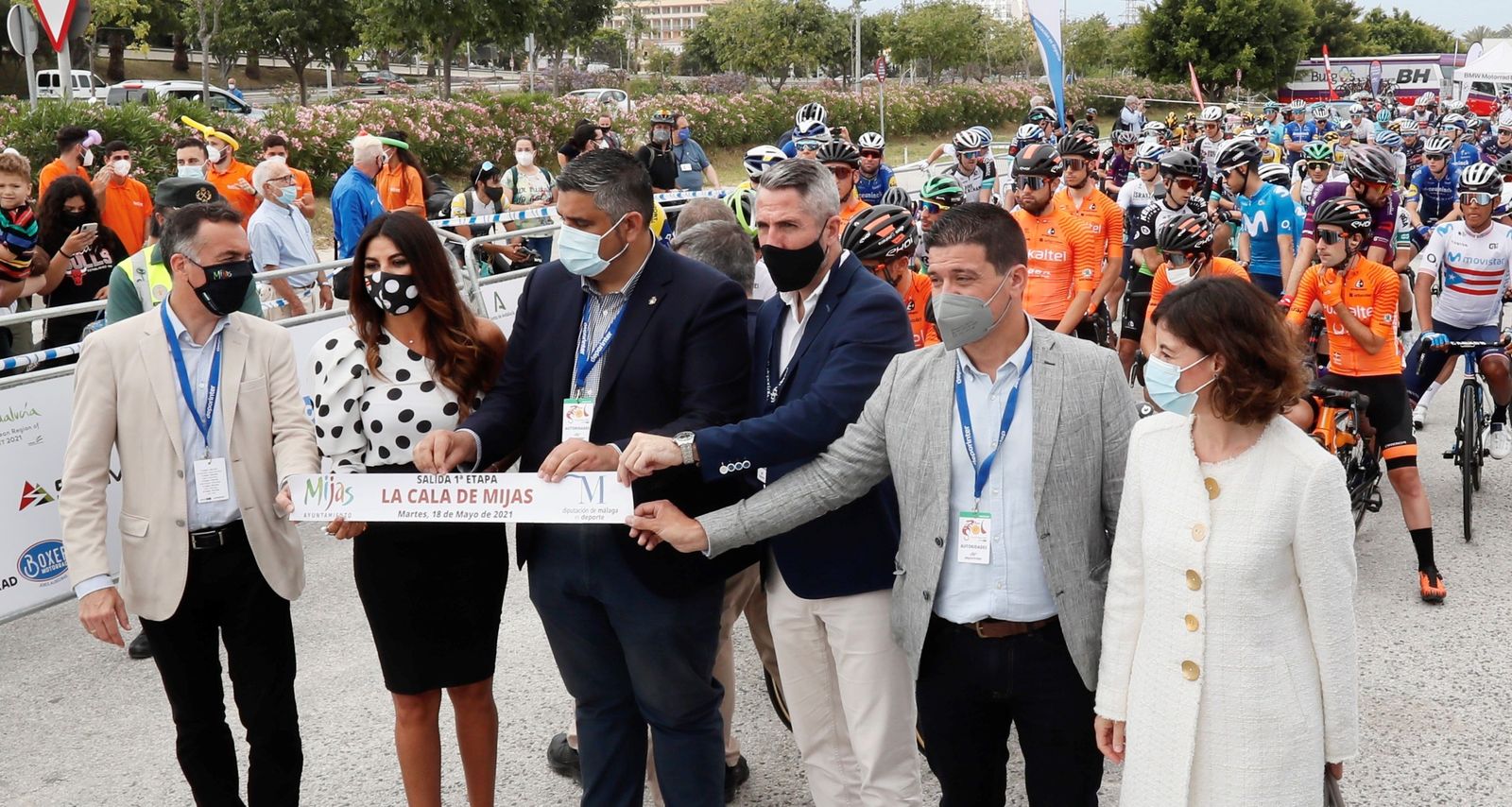 Las fotos de la etapa Mijas-Zahara de la Sierra de la Vuelta a Andalucía