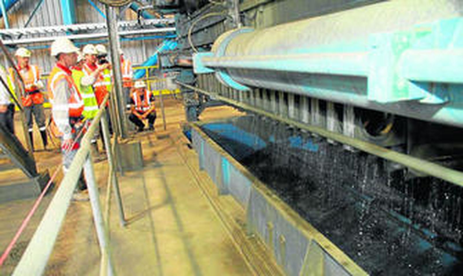 Planta de tratamiento de mineral de Aguas Teñidas.