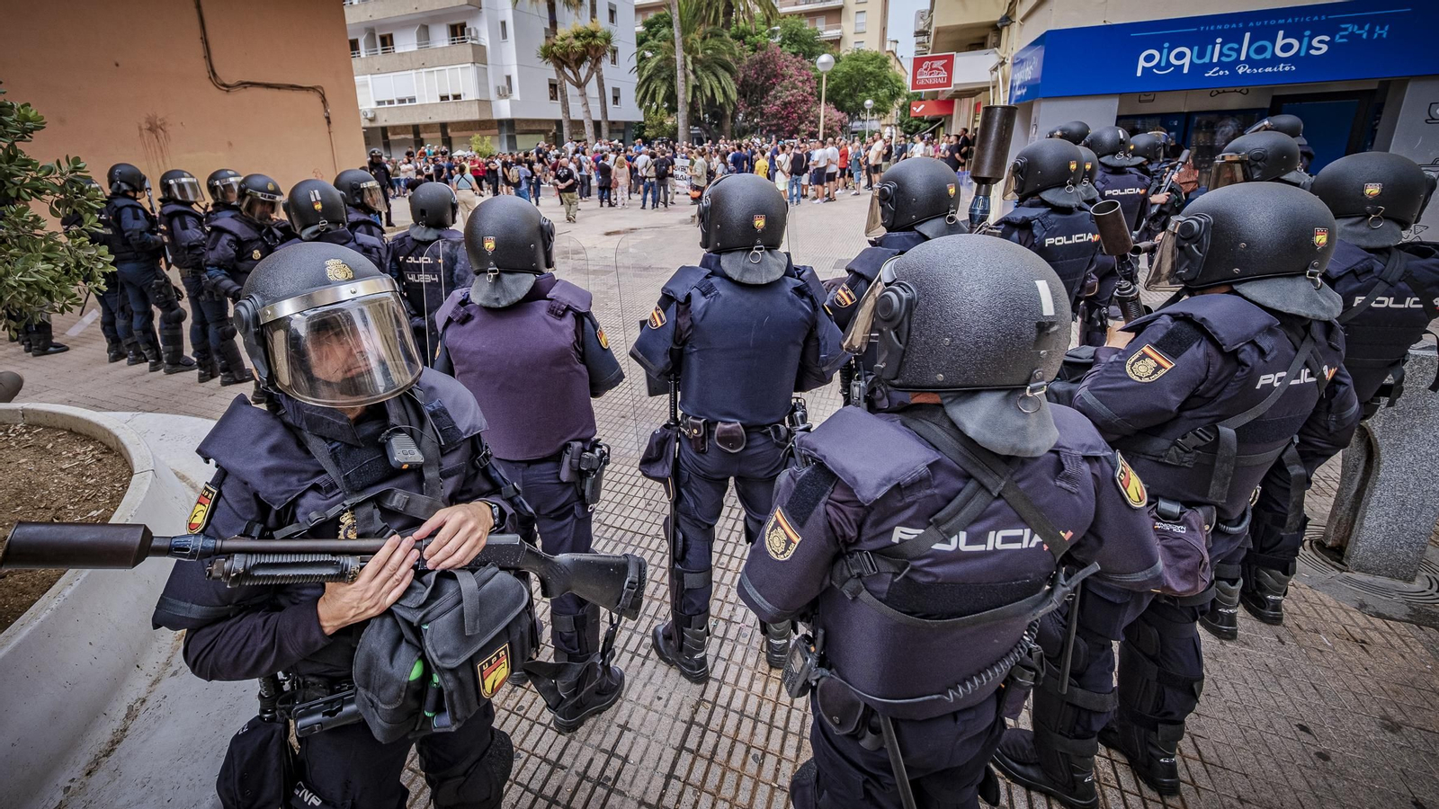 Las imágenes de las movilizaciones del martes por la huelga del Metal en Cádiz