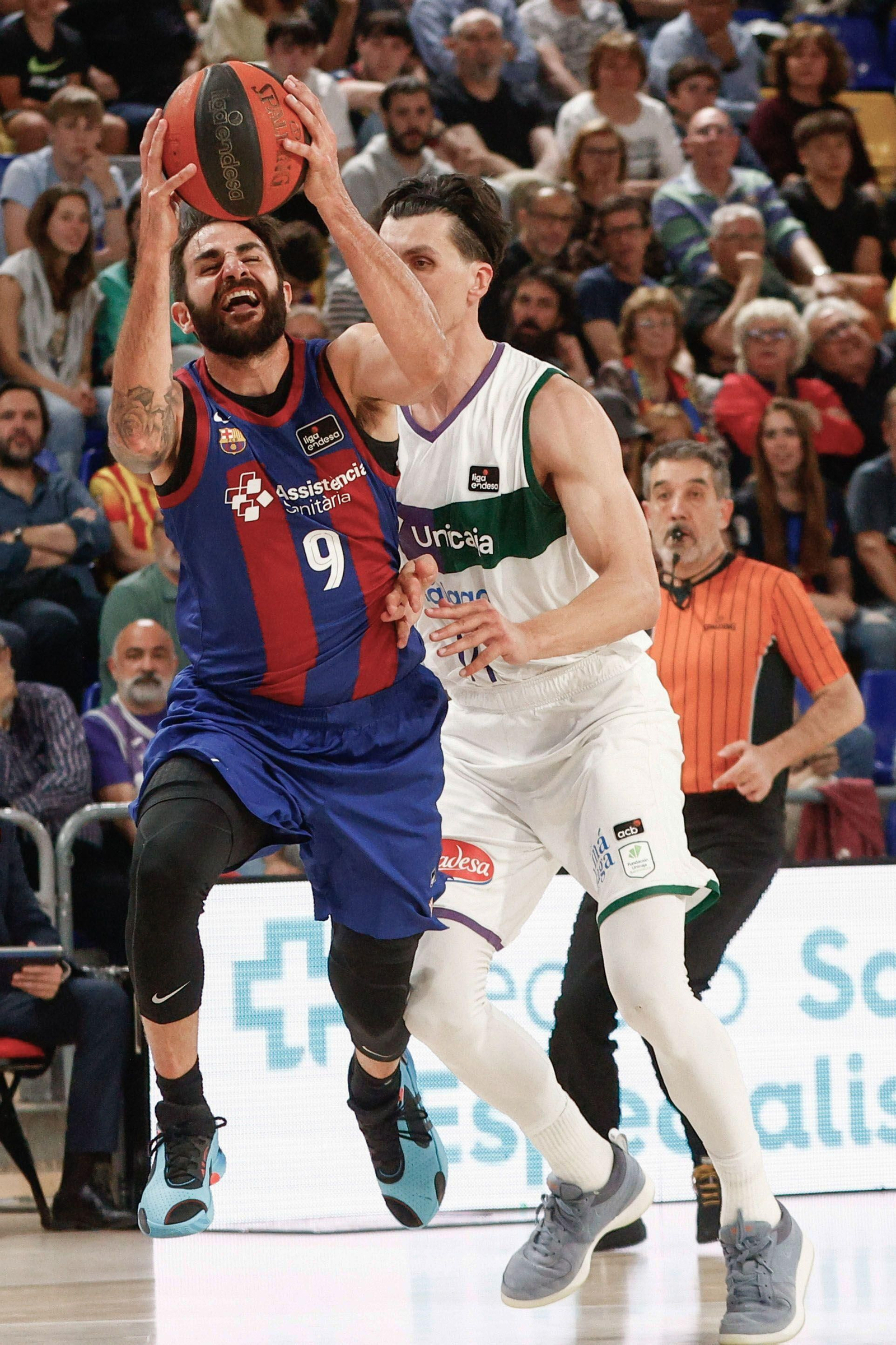 El Barcelona-Unicaja, en fotos