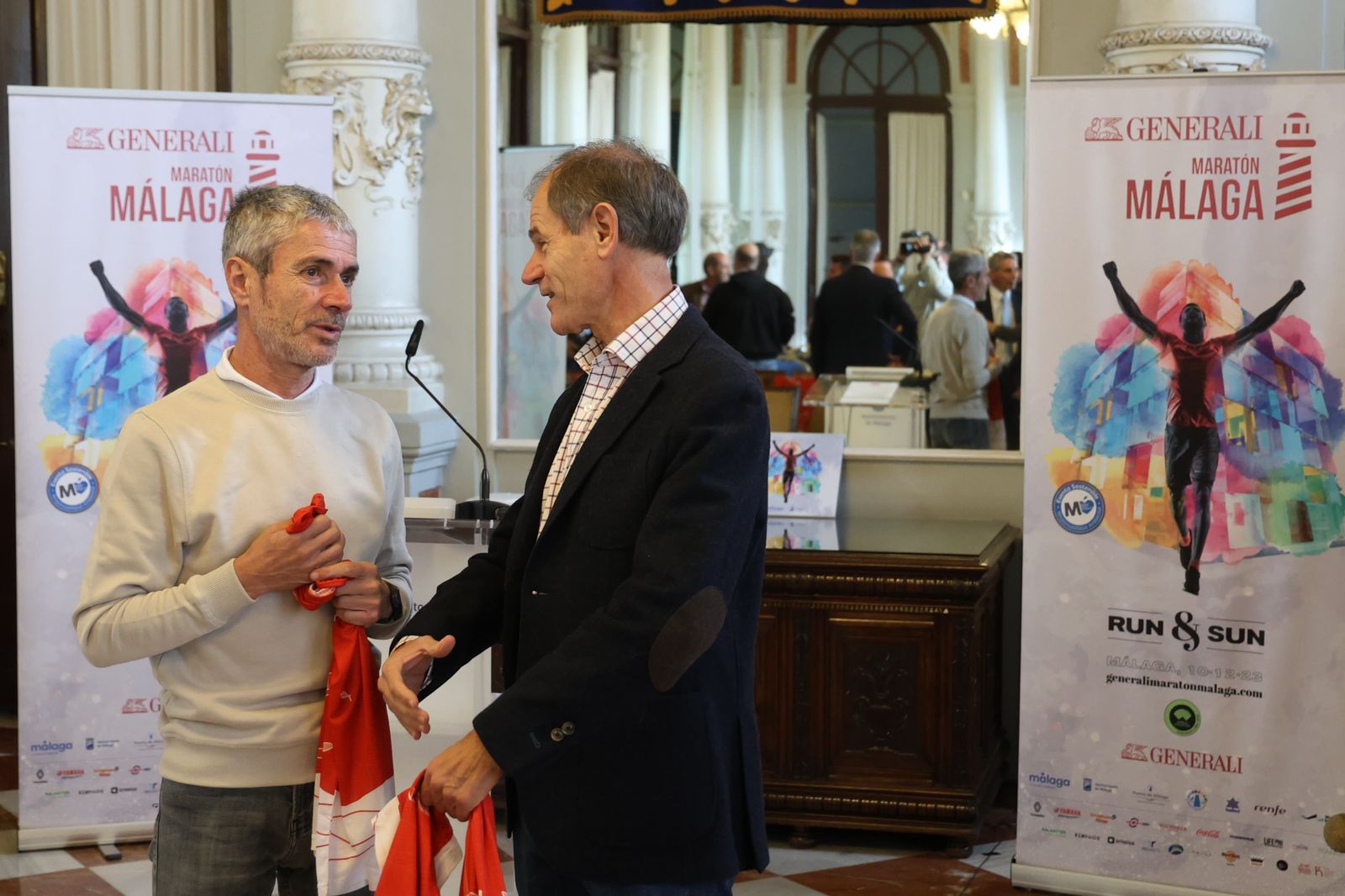 Las fotos de la presentación de la Maratón de Málaga 2023