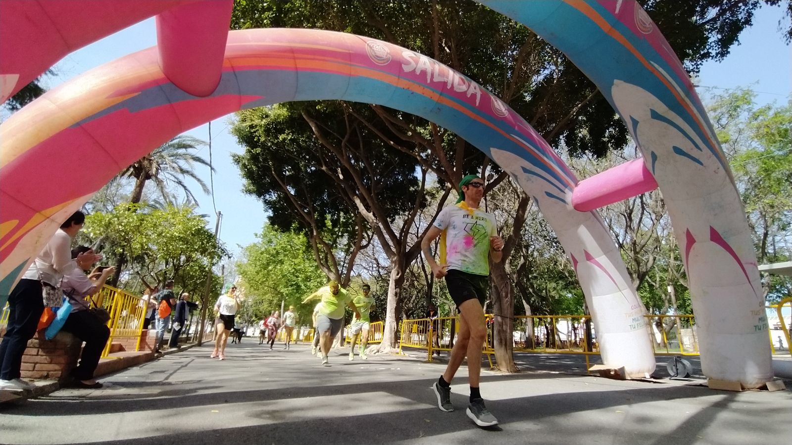 Las imágenes de la Carrera de la Felicidad en San Fernando