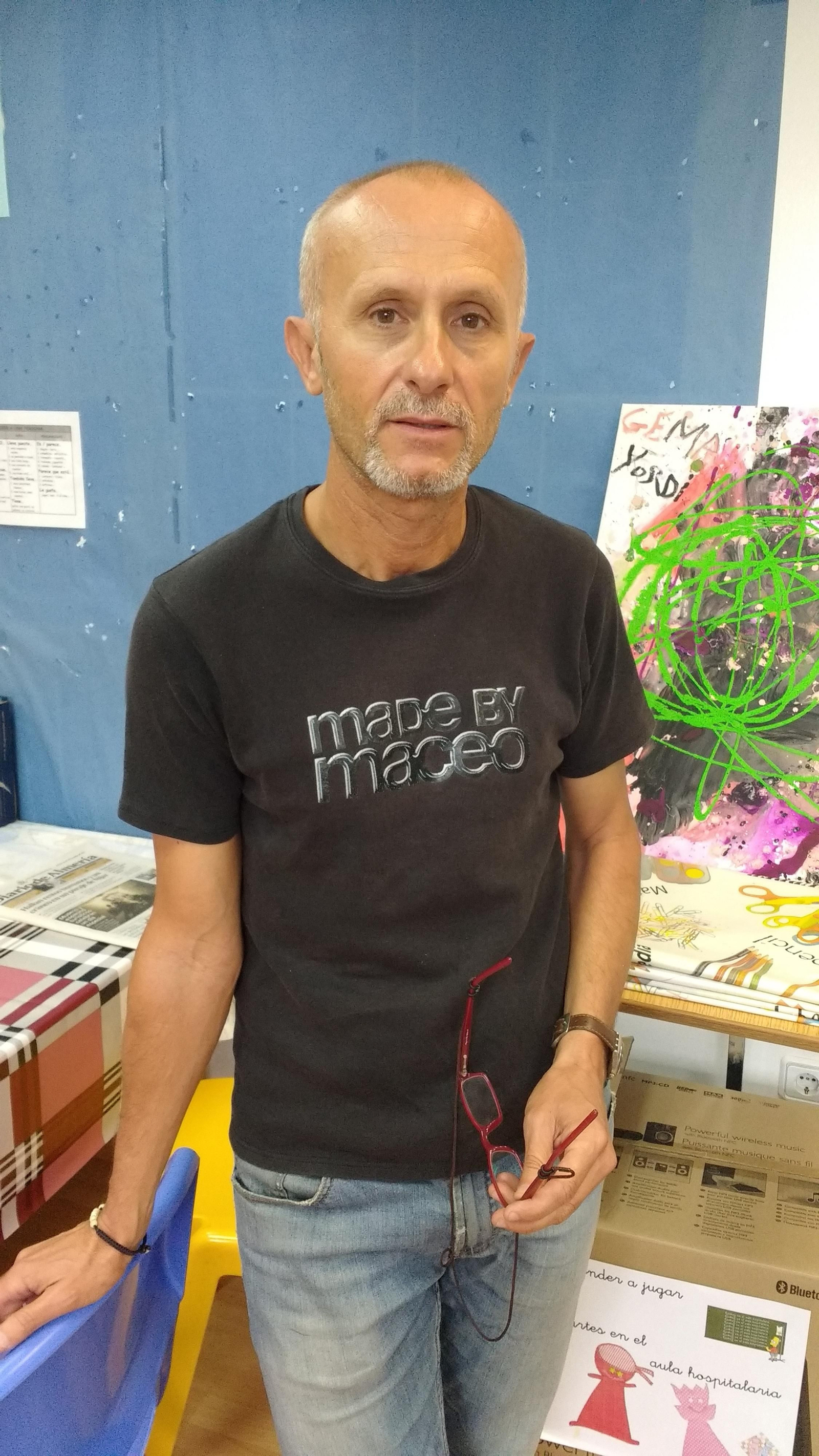 "Intentamos que estén en el aula y no piensen en su enfermedad"