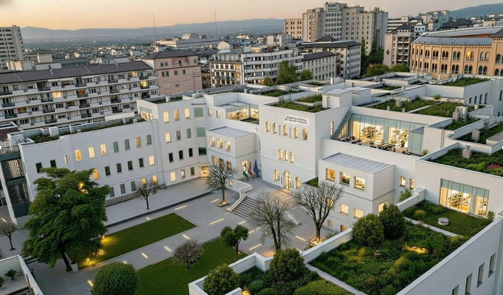 Edificio propuesta por Granada para la Agencia de Salud Pública