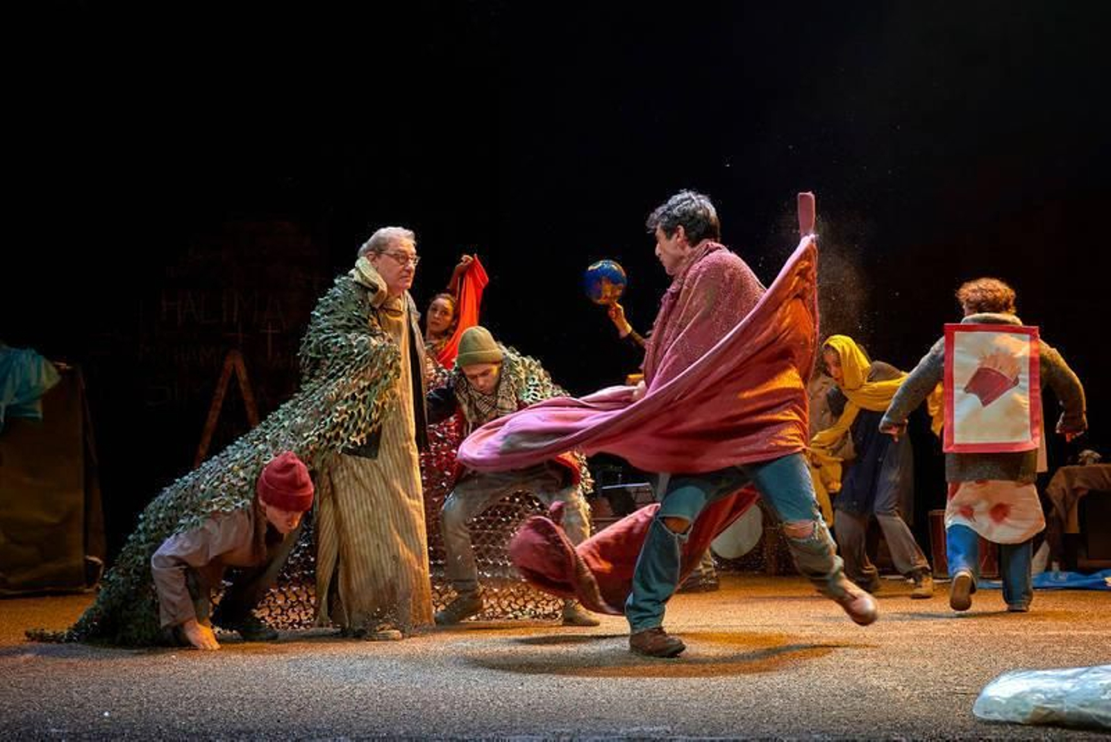 Montaje del ‘Auto de los inocentes’