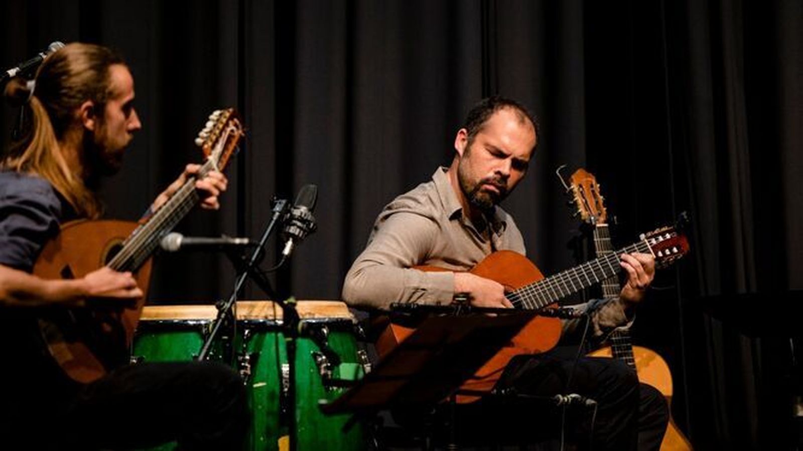 Carlos Cortés Bustamante, durante su concierto en El Puerto de Santa María.