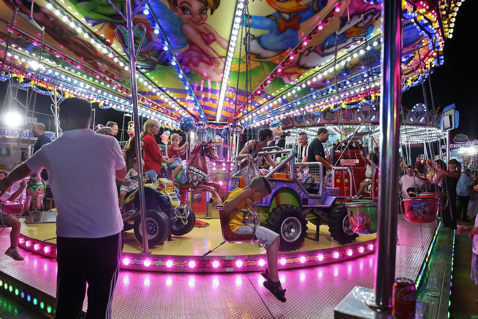 Colombinas 2025: Imágenes del ambiente en las Fiestas Colombinas con el Día del Niño