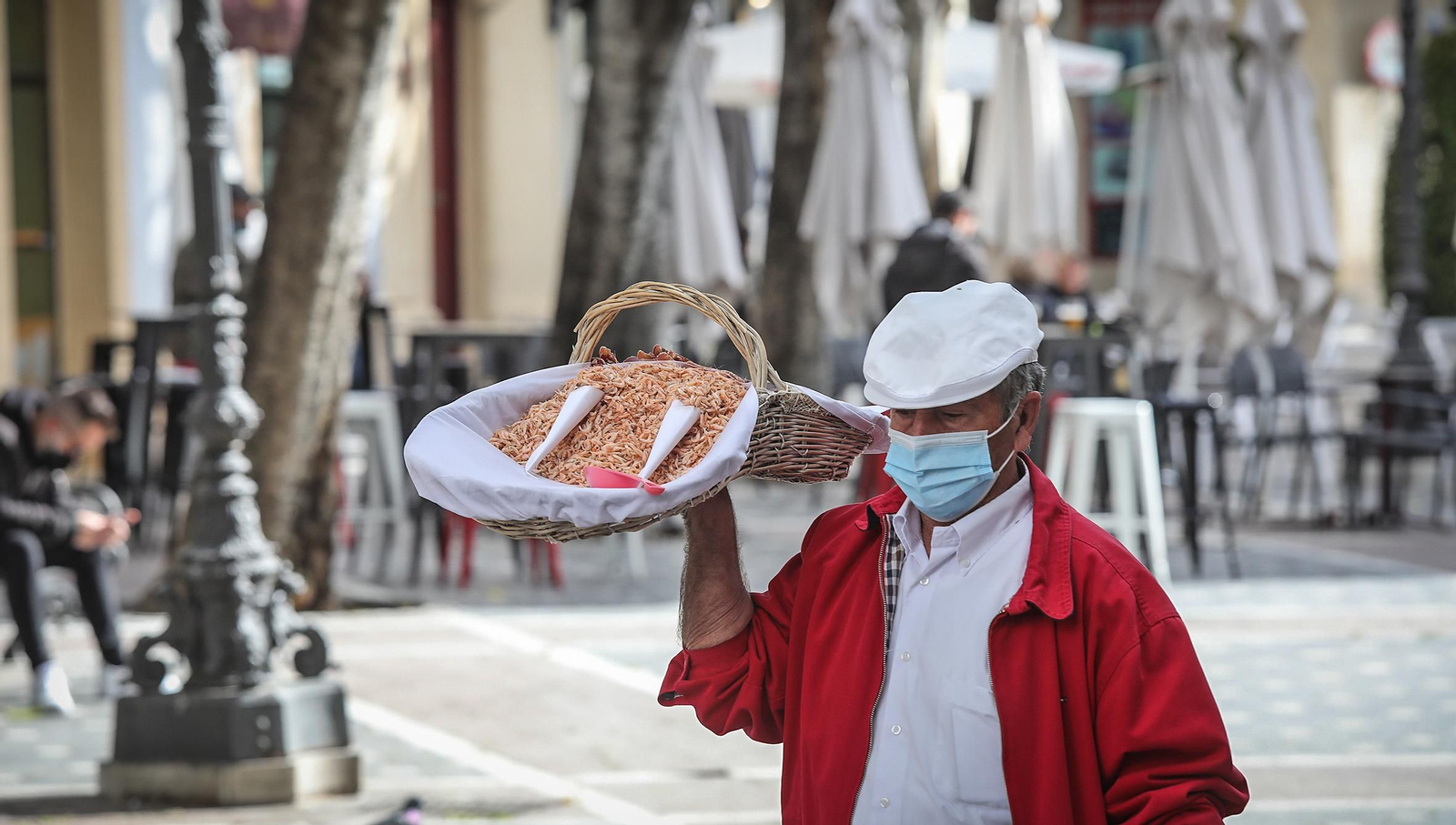 Poco ambiente en los bares del centro de Jerez