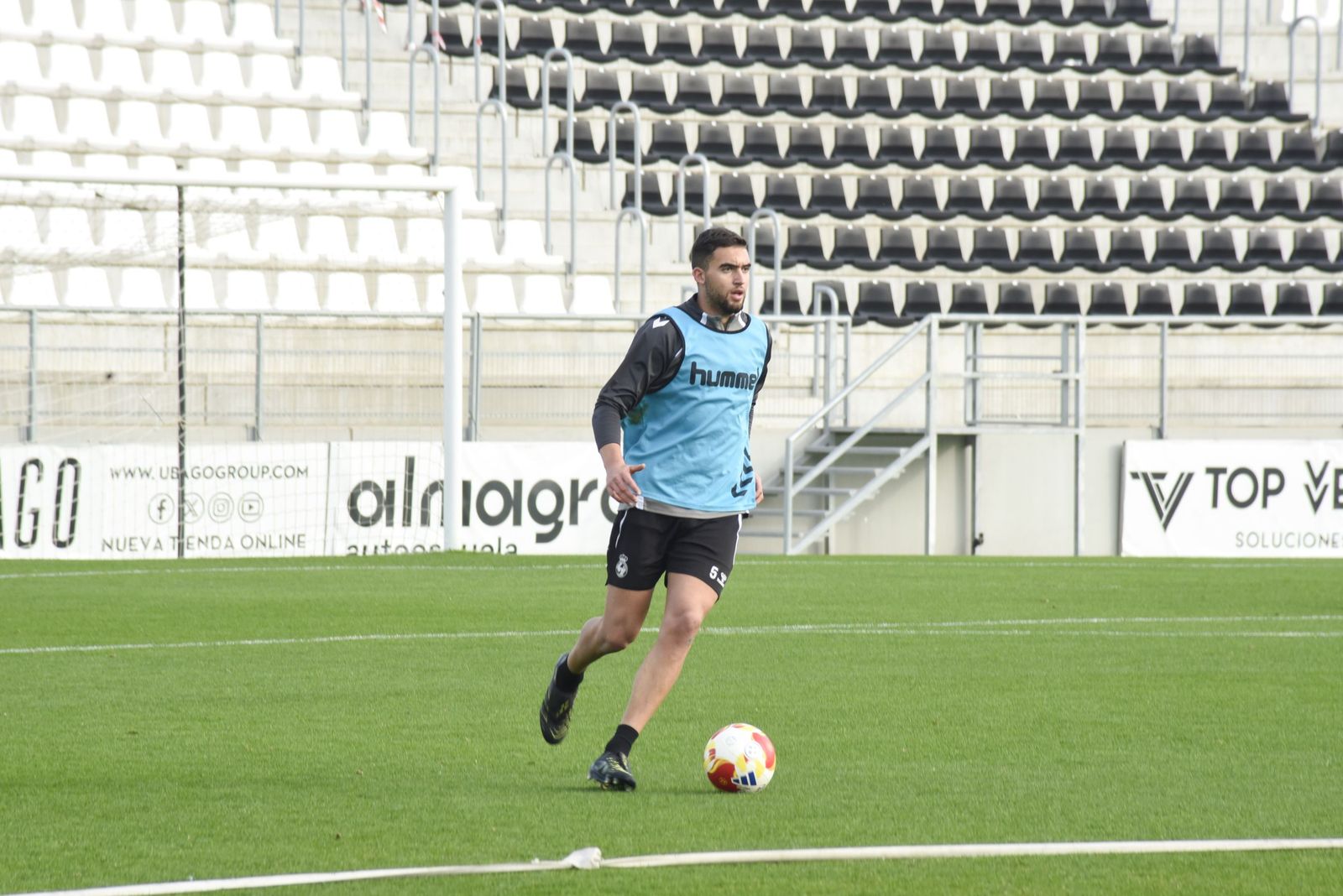 Las fotos del primer entrenamiento de David Muñoz con la Balona