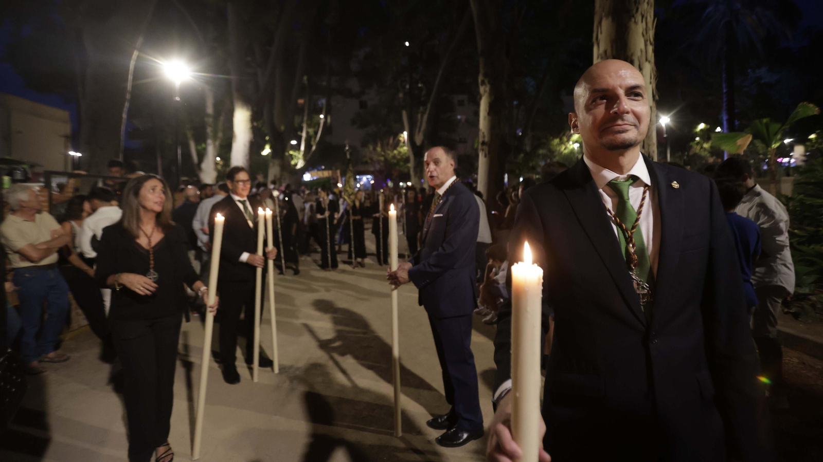 La Magna Mariana de Algeciras por el Parque María Cristina, en imágenes