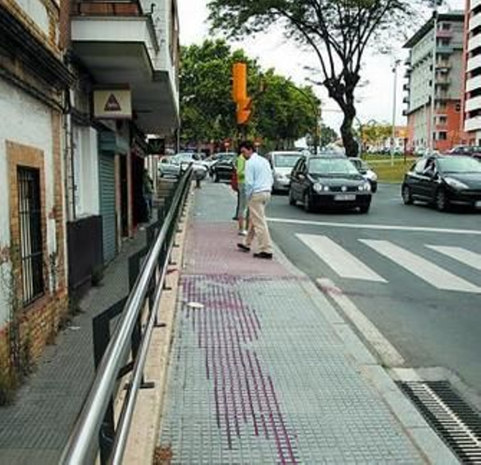 El suceso ocurrió en pleno centro de la capital.