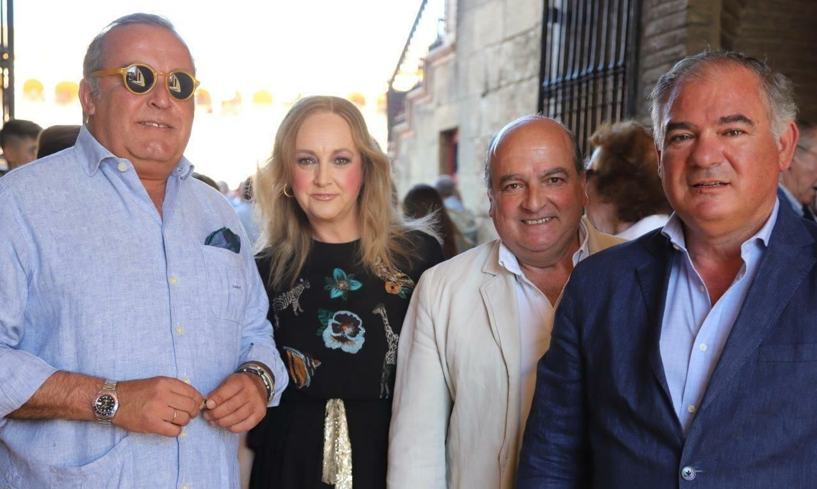 Ricardo Laguillo, Mercedes Morón Laguillo, Luis Miguel Martín Rubio y Antonio Casas