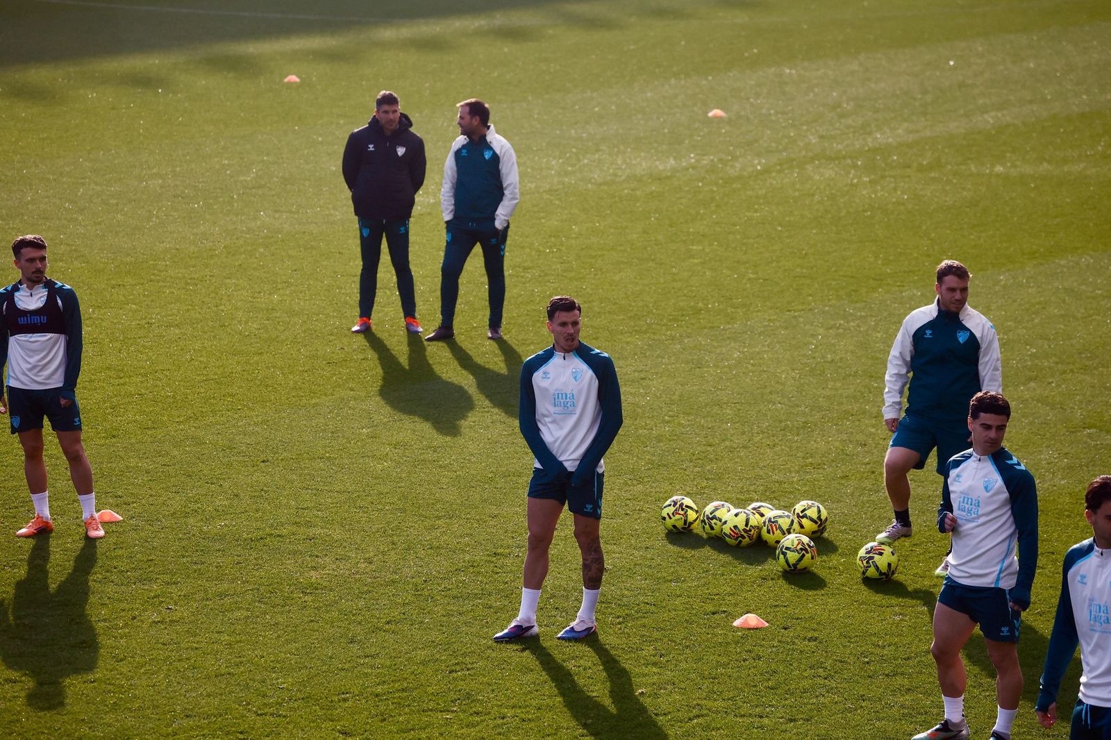El Málaga CF se prepara para asaltar El Arcángel