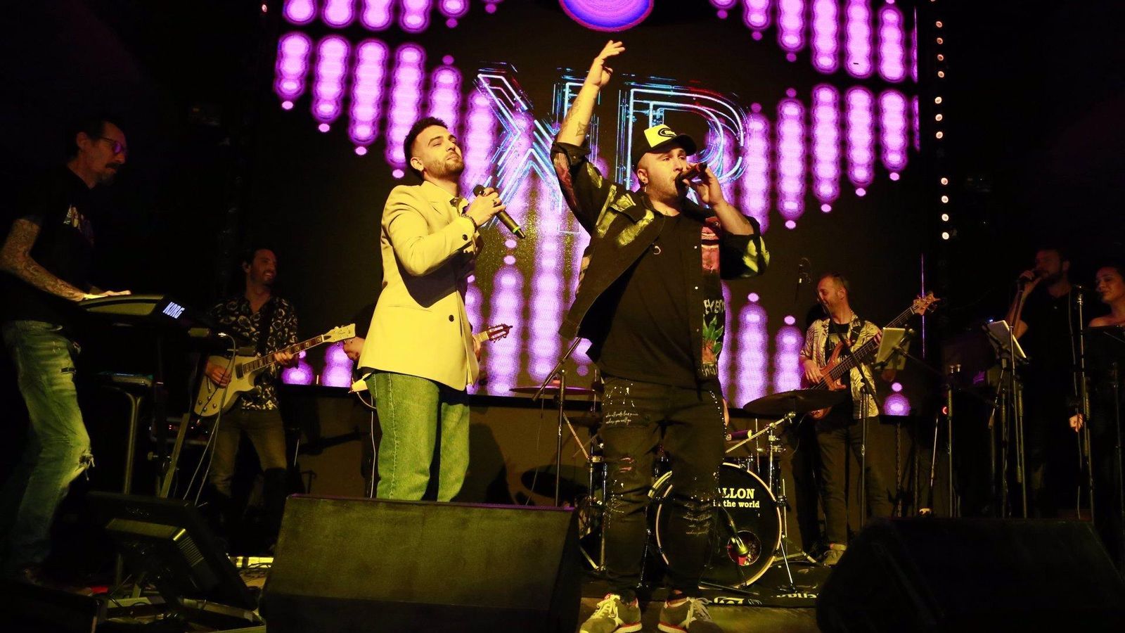 Kiko, durante su actuación la noche del jueves en el Teatro Antique de Sevilla.