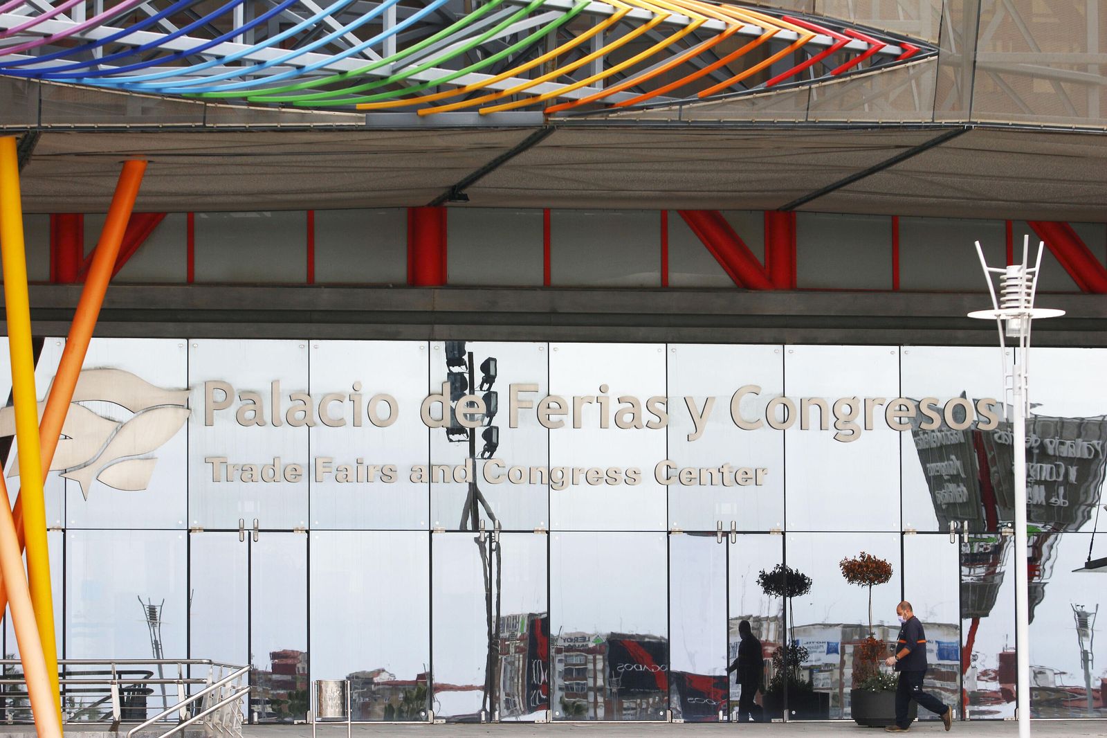 Fachada del Palacio de Ferias y Congresos de Málaga.