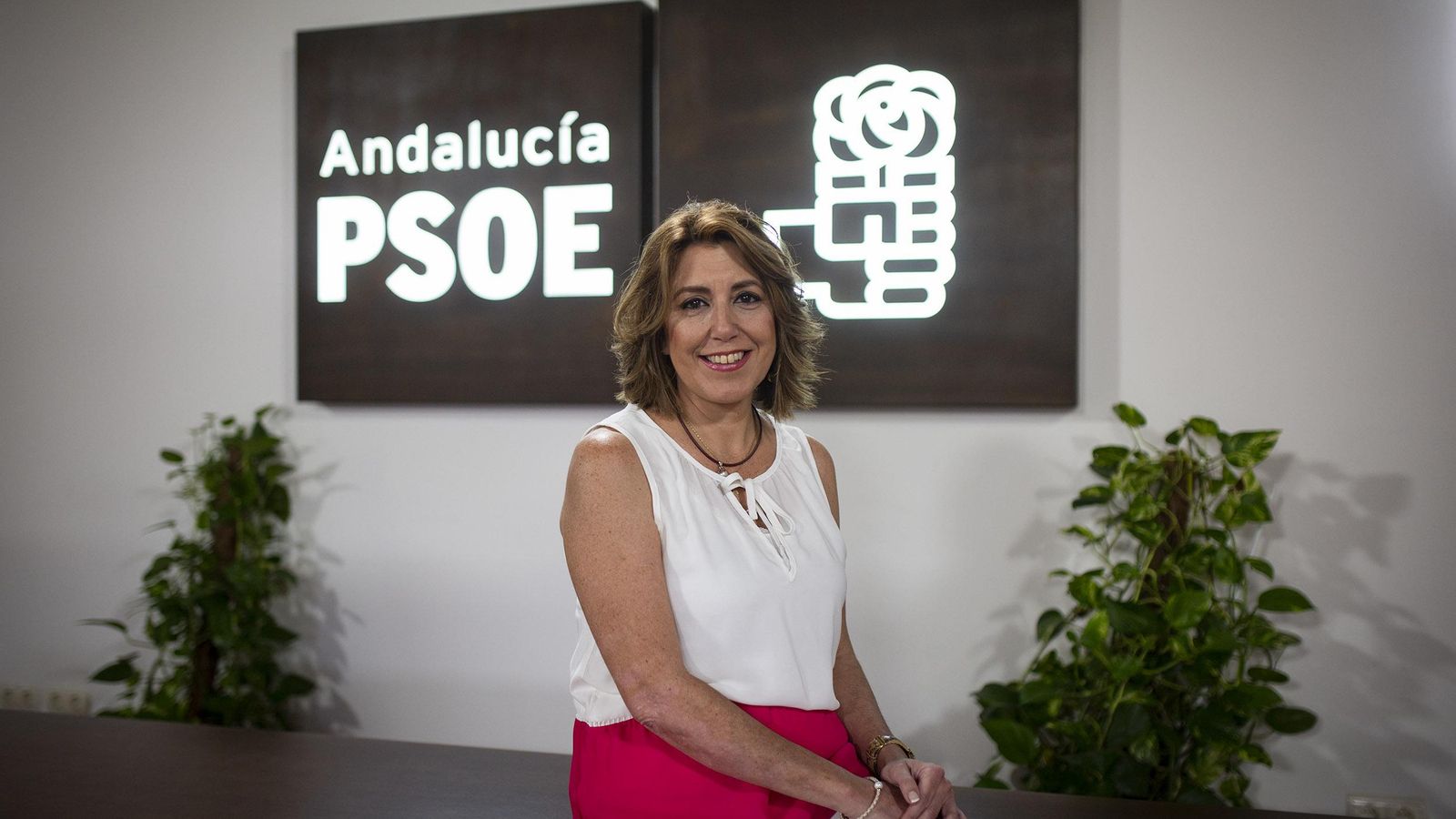 La líder del PSOE andaluz, Susana Díaz.
