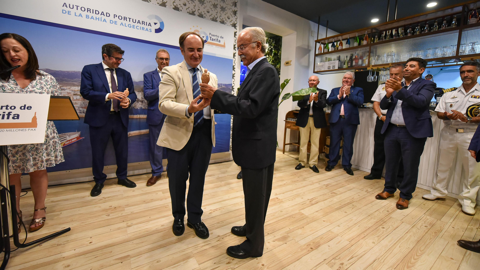 Celebración del 20 aniversario de la declaración como frontera Schengen del Puerto de Tarifa