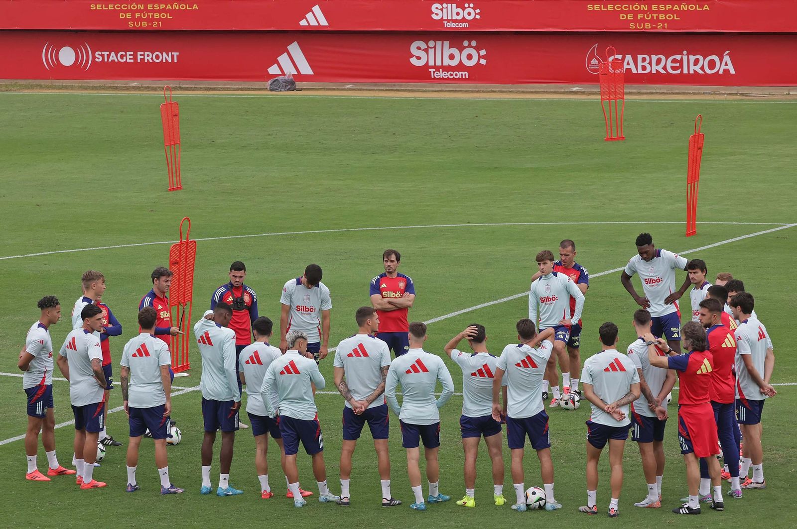 Fotos del entrenamiento de la selección española sub-21 en Algeciras
