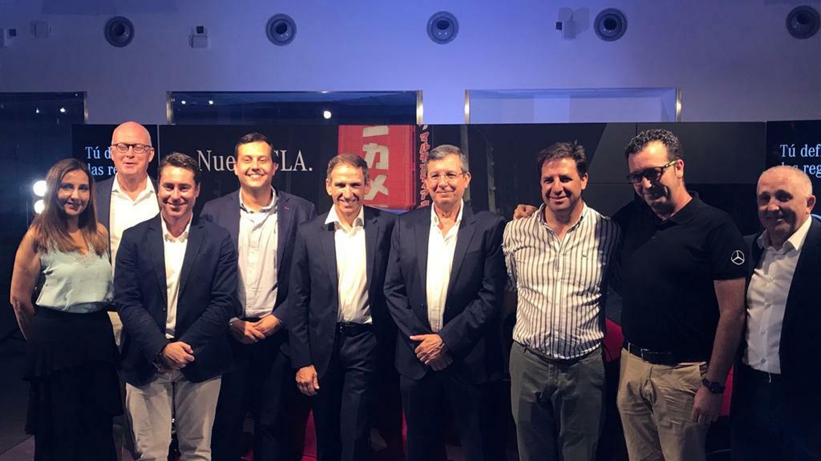 Equipo de Adarsa Sur Mercedes Benz.