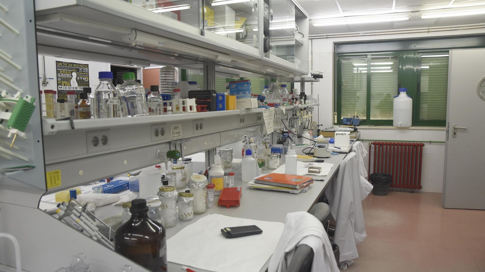 Un laboratorio de Rabanales.