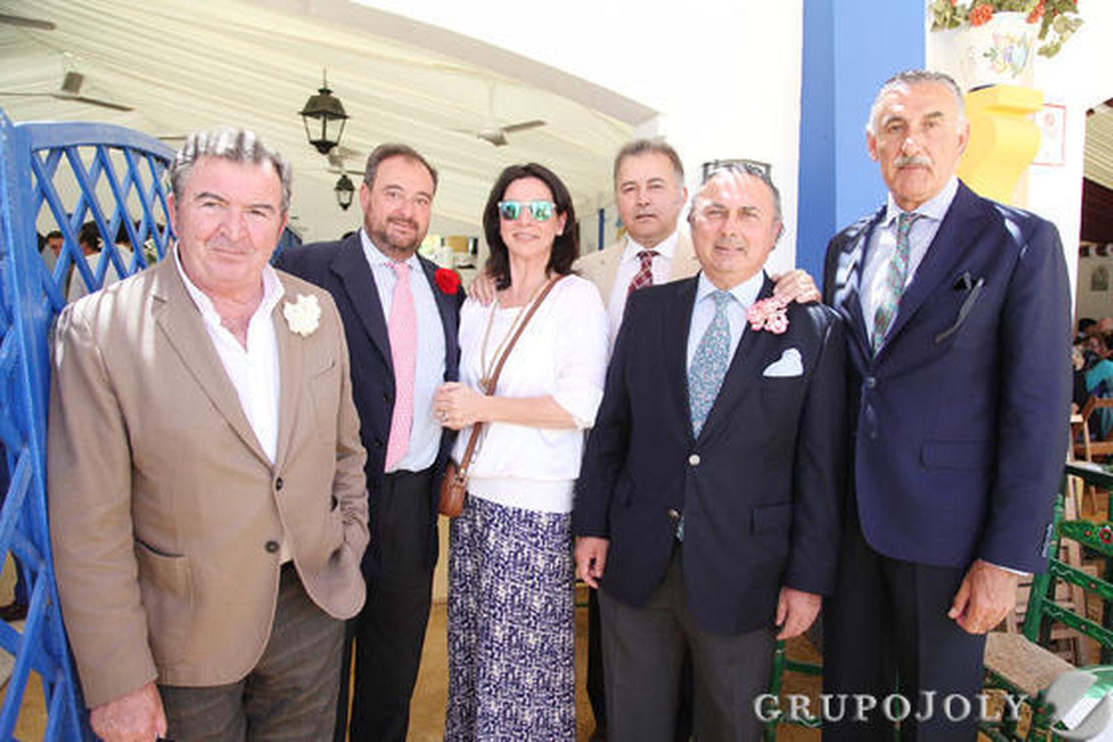 Ángel y Jesús Carrero, Carmela Jaramillo, Miguel Martínez, Manolo Gómez y Tomás Valiente.

Foto: Vanesa Lobo
