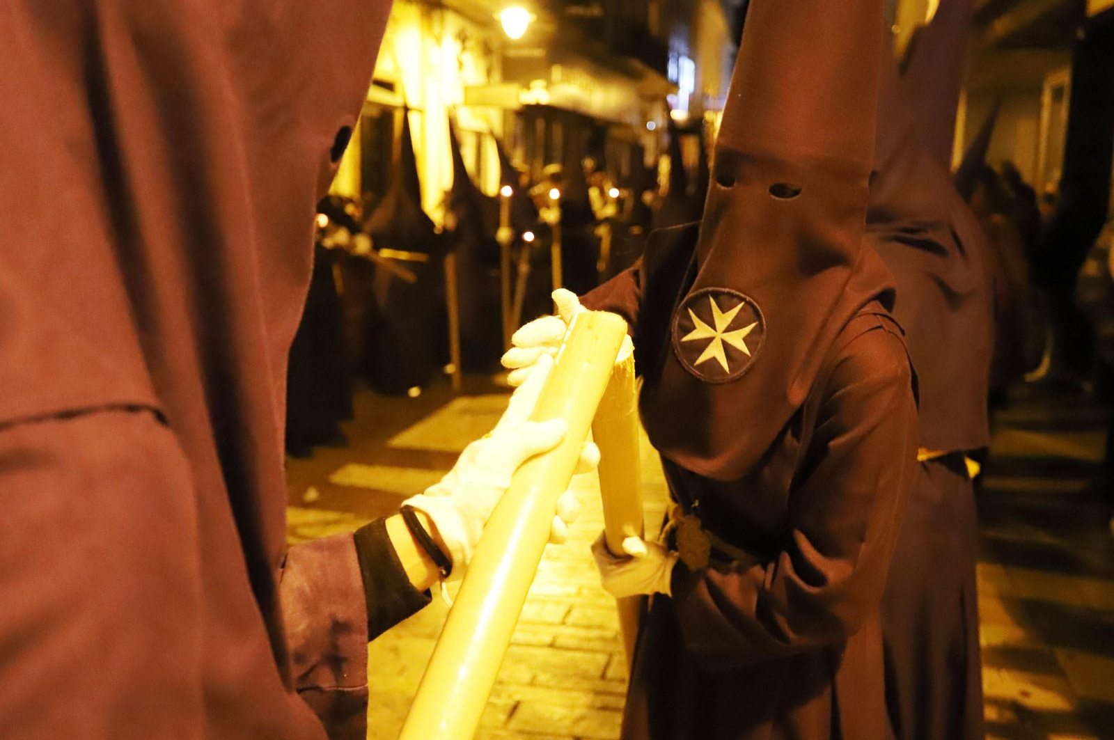Imágenes del Nazareno en la madrugá de Huelva