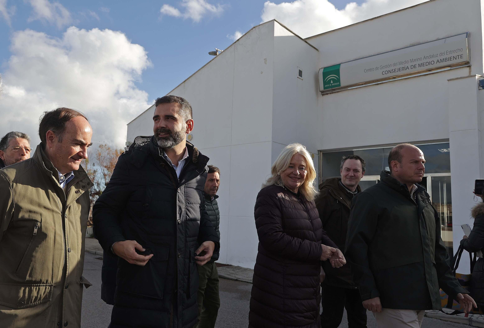 La visita de Ramón Fernández Pacheco al Cegma de Algeciras, en imágenes