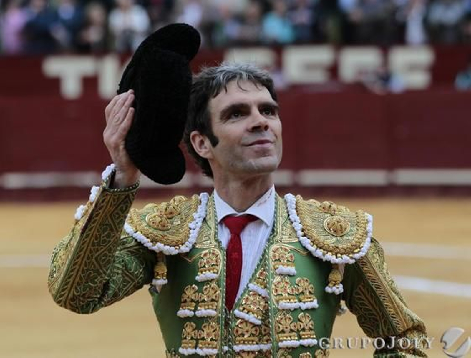 El torero de Galapagar disfrutó en su antológica tarde en Jerez.

Foto: Miguel Angel Gonzalez