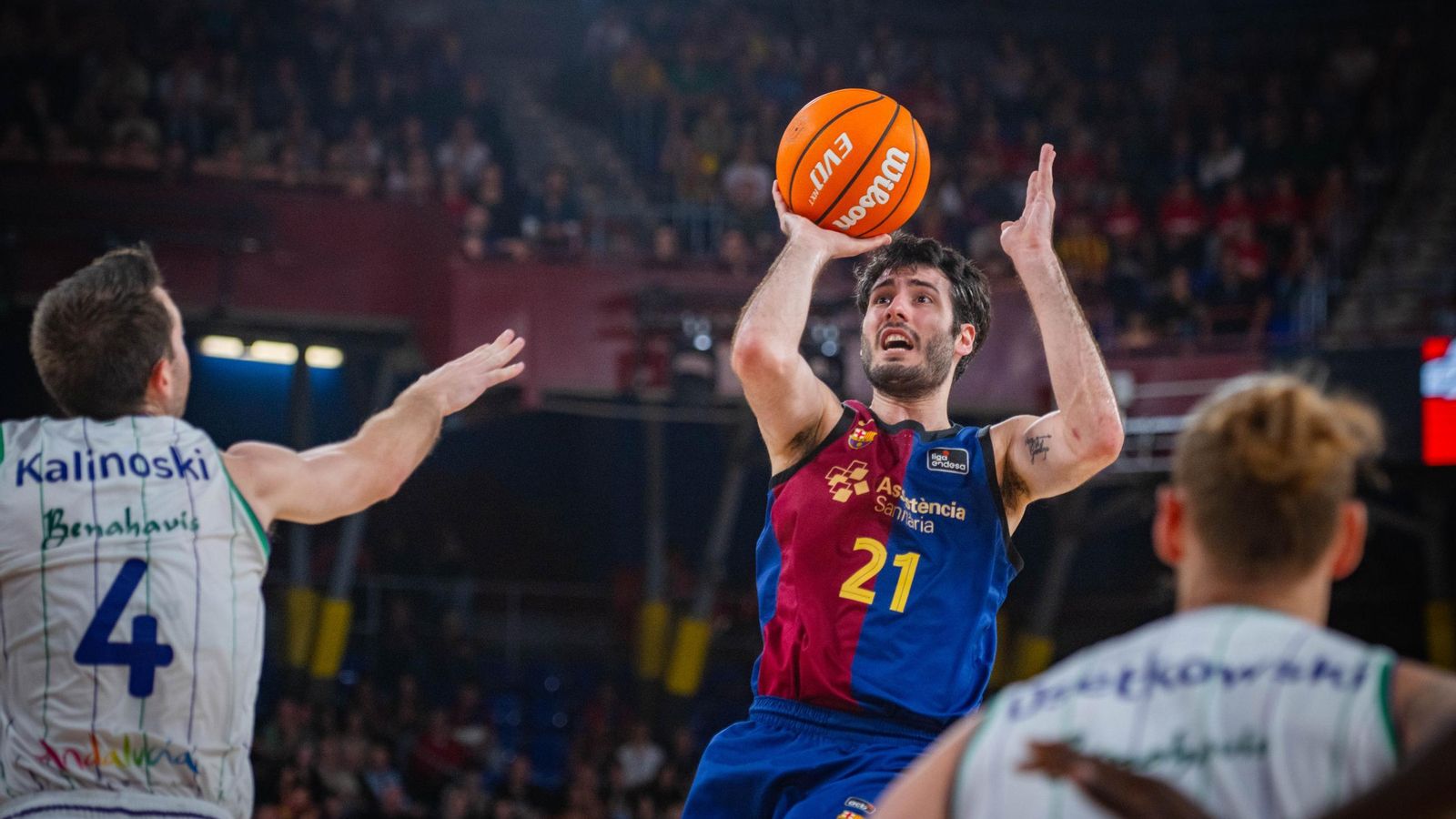 El Barcelona-Unicaja, en fotos