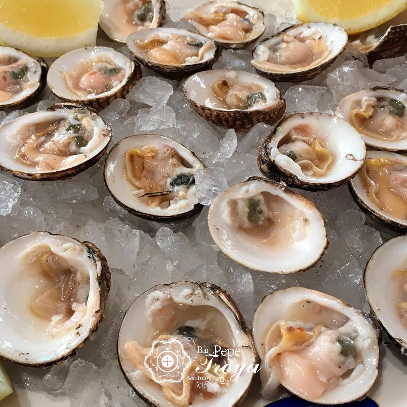 Esculpiñas del Bar Pepe Troya.